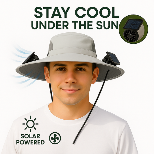 2-in-1 Solar Cooling Hat